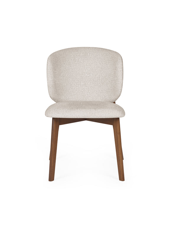 Portland Cream Chenille Dining Chairs – Set of 2 – alternate view
