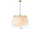 Romantic bedroom feather hanging lamp