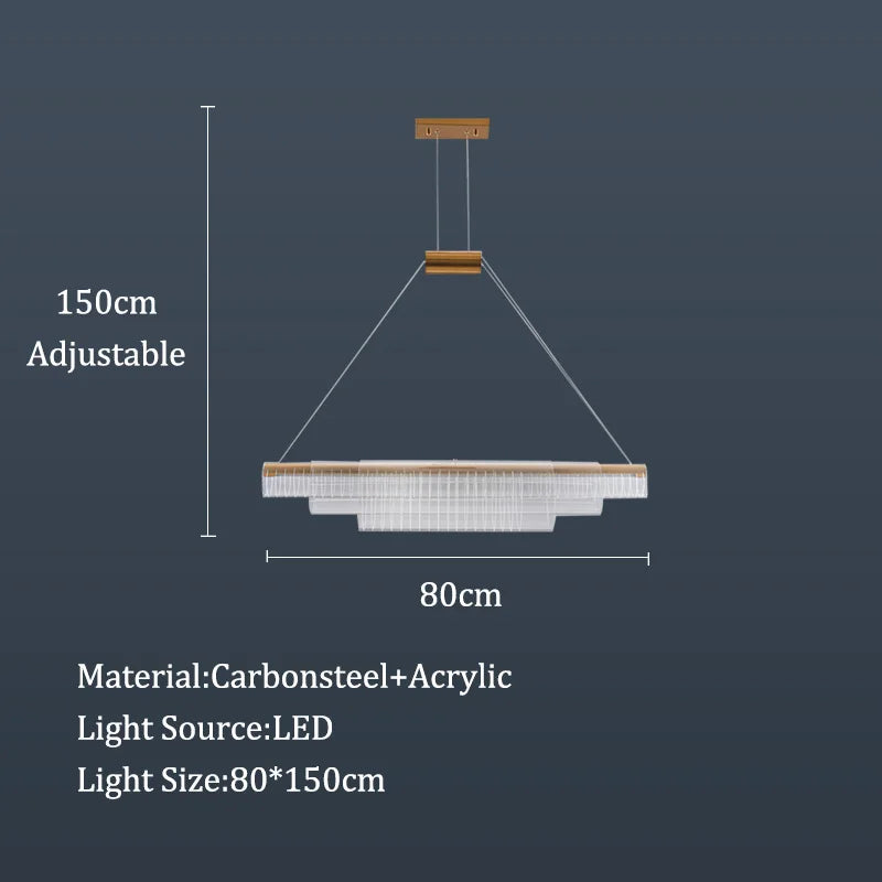 Minimalist cage style ceiling light modern interior