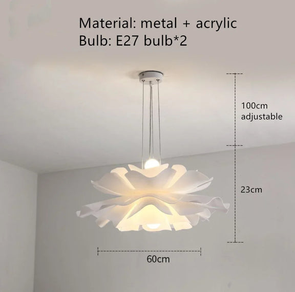 Artistic butterfly style LED chandelier living room