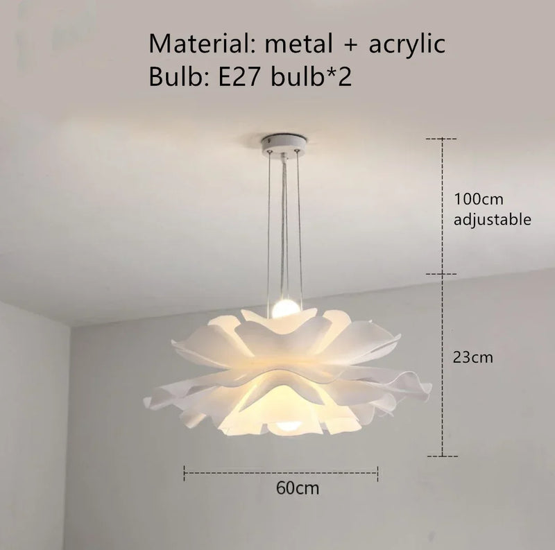 Artistic butterfly style LED chandelier living room