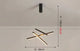 Architectural linear bar LED pendant stairwell