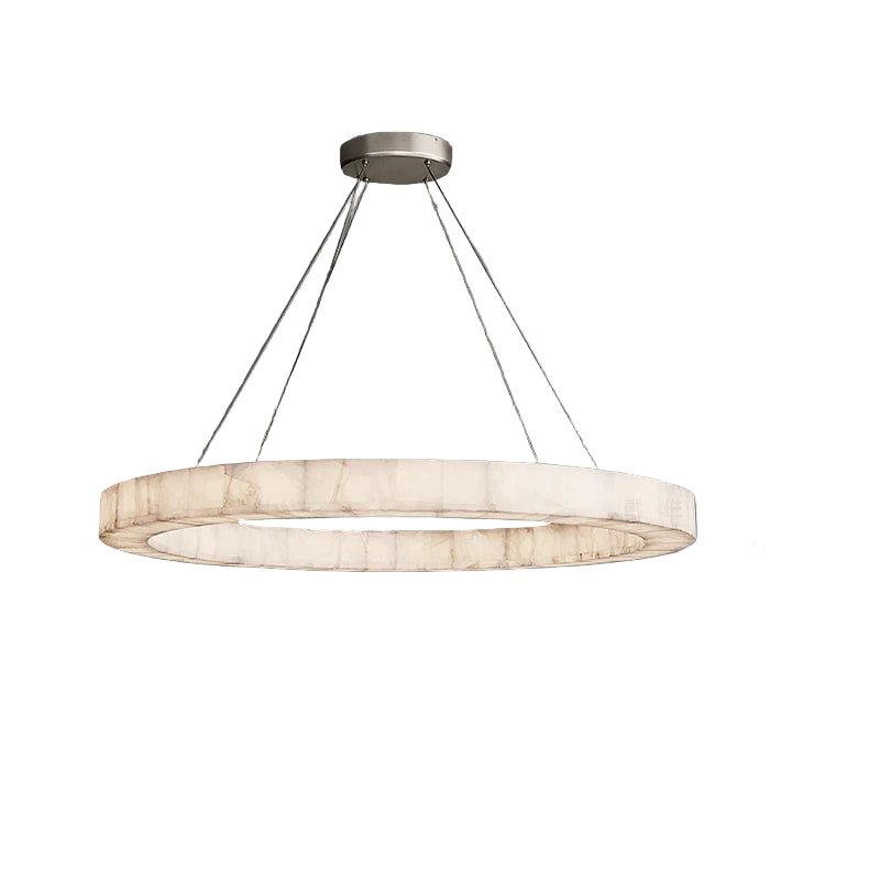 Modern art deco LED ring light D50 to D100