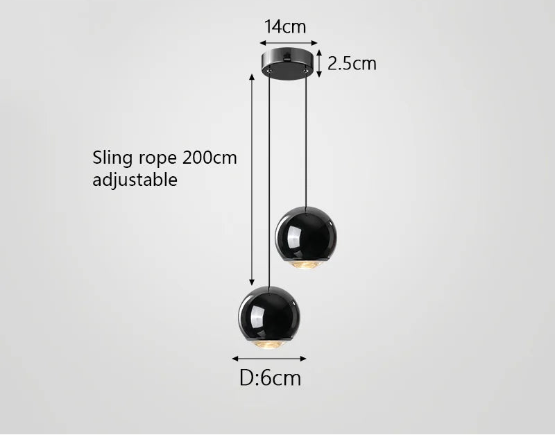 Adjustable cord bedside pendant FLCTD0106