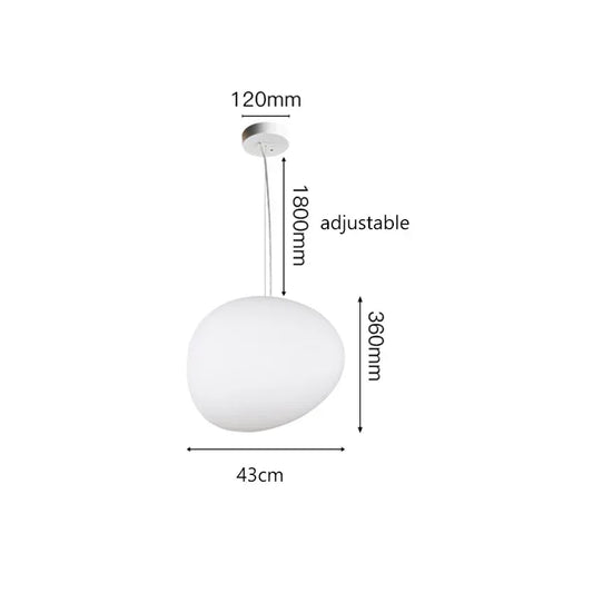 Modern high-ceiling pendant light cluster in matte white