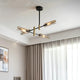 4-head smoked glass pendant for dining room