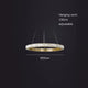 Close-up of diffused onyx-style chandelier lighting