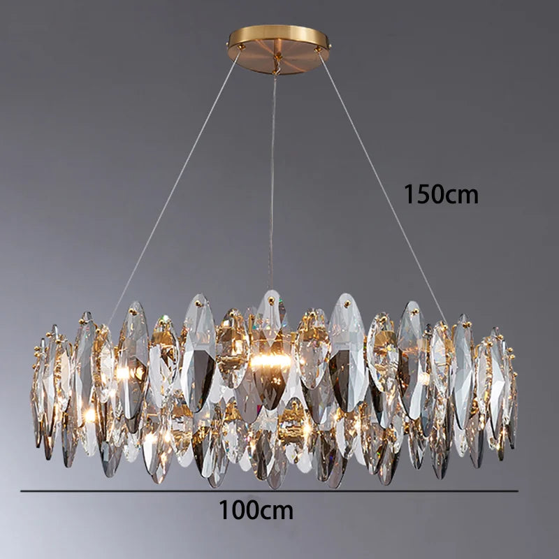 luxury dining table pendant lighting
