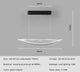 Brushed gold acrylic bar counter light