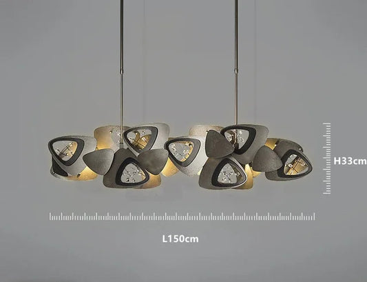 sleek-black-frame-pendant-light-detail