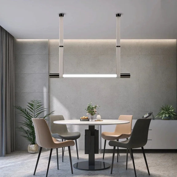 Minimalist Nordic LED pendant light for kitchen island