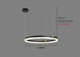 Adjustable height circular LED chandelier FLDDL0266