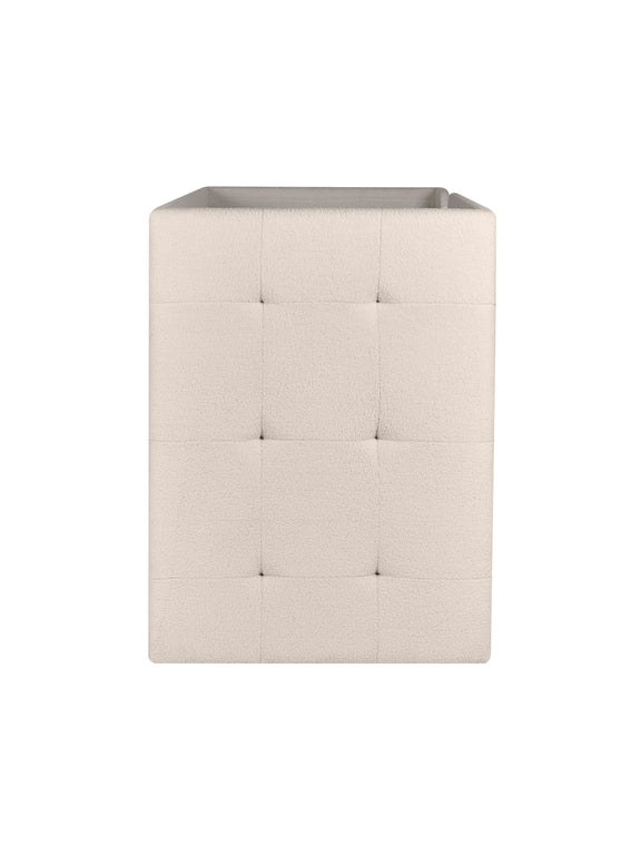 Teddy Upholstered Bunk Bed – Cream Boucle – alternate view
