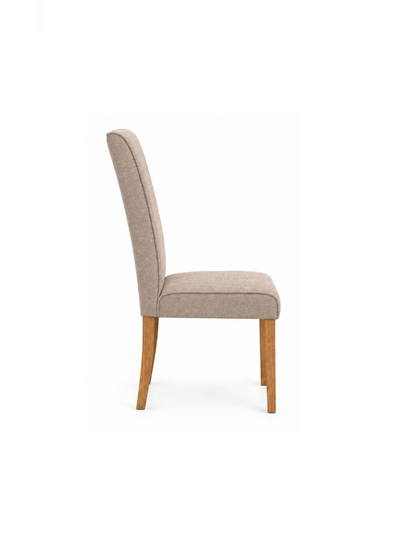 Valencia Upholstered Dining Chair (Set of 2) – Cream Chenille – alternate view