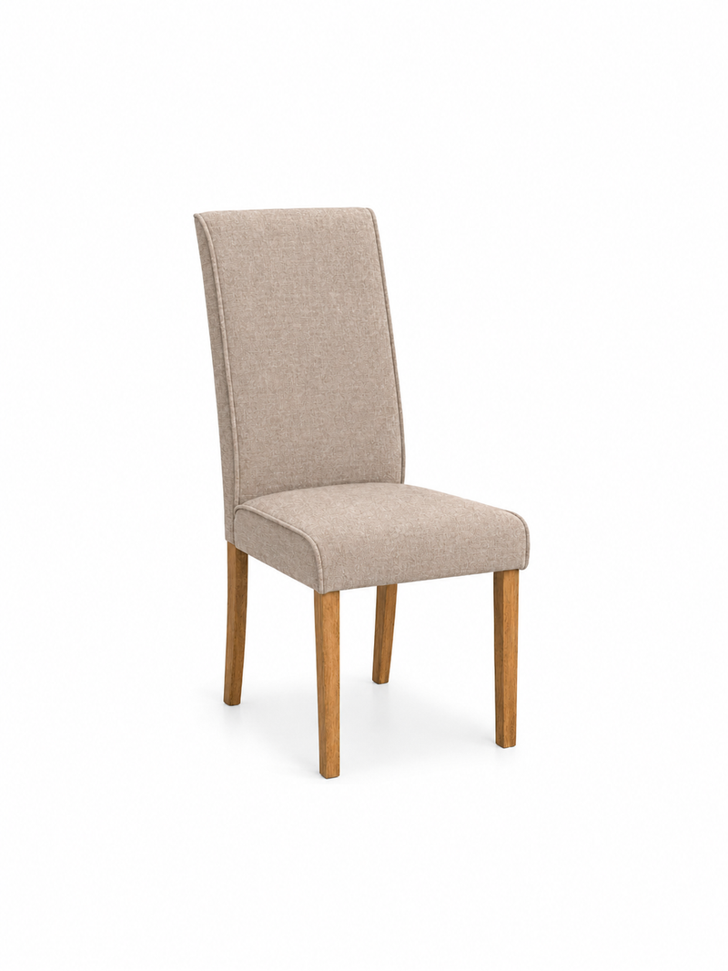 Valencia Upholstered Dining Chair (Set of 2) – Cream Chenille – alternate view