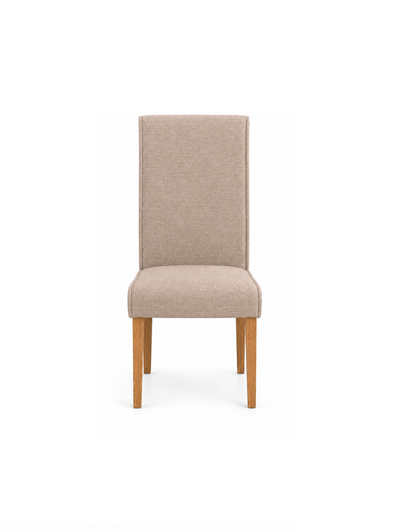 Valencia Upholstered Dining Chair (Set of 2) – Cream Chenille – alternate view