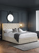 Wilton Upholstered 4 Drawer Storage Bed – Colour & Size Options – Oatmeal Linen, Double – main view