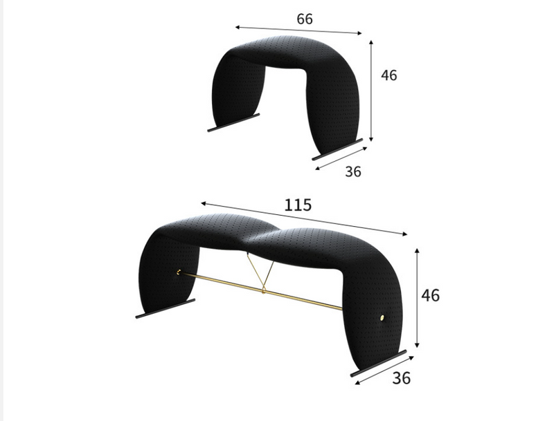 Modern Luxury Designer Bench – Custom Made Entryway & Bed-End Seat