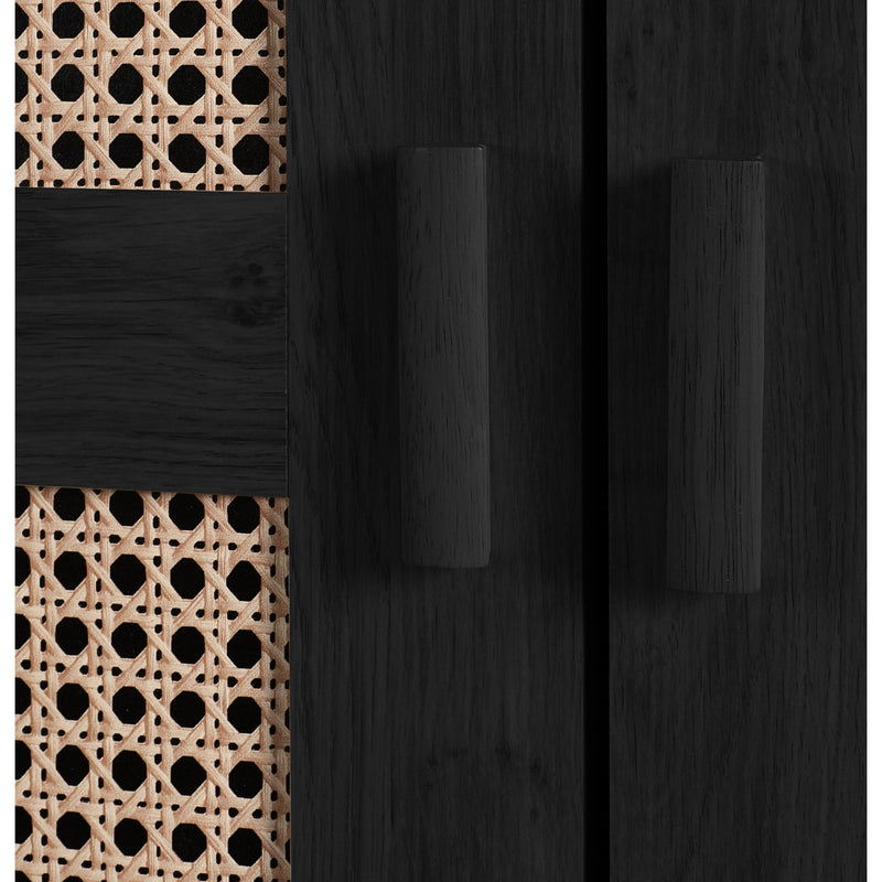 Sydney 2 Door Wardrobe 80cm - Black