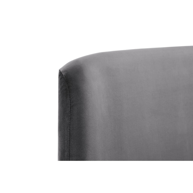 Gray fabric texture on a white background