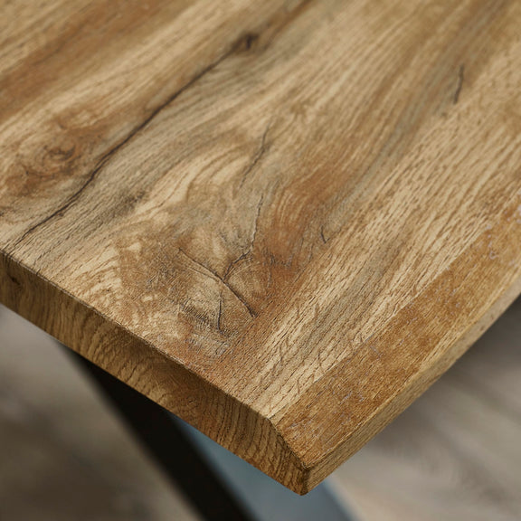 Close-up of a wooden surface with natural grain and texture