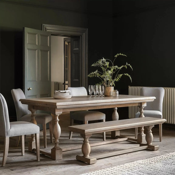 Burton Dining Bench Natural Pine