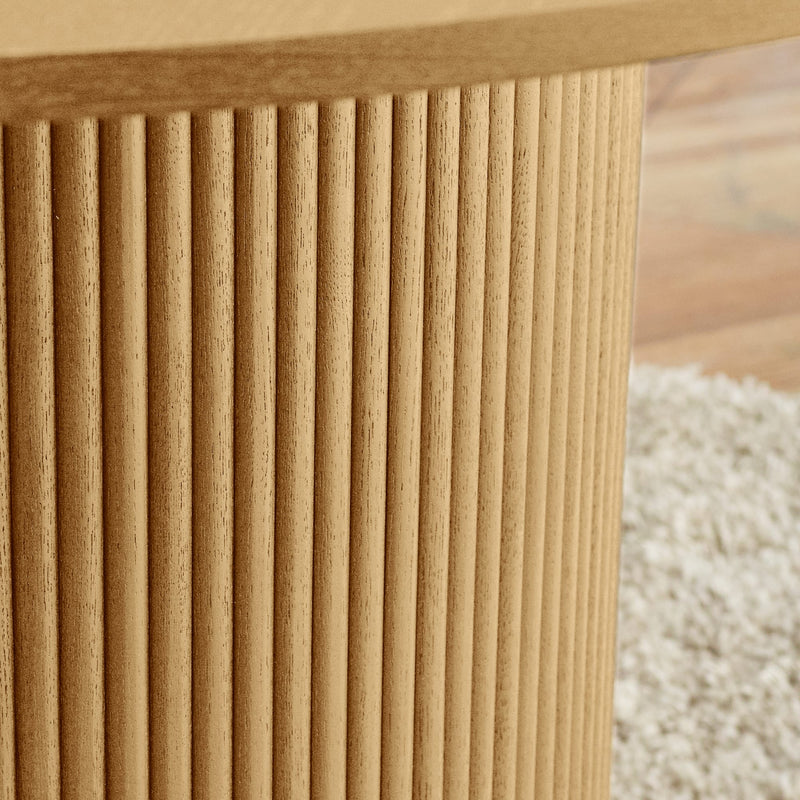 Close-up of a wooden surface with vertical slats