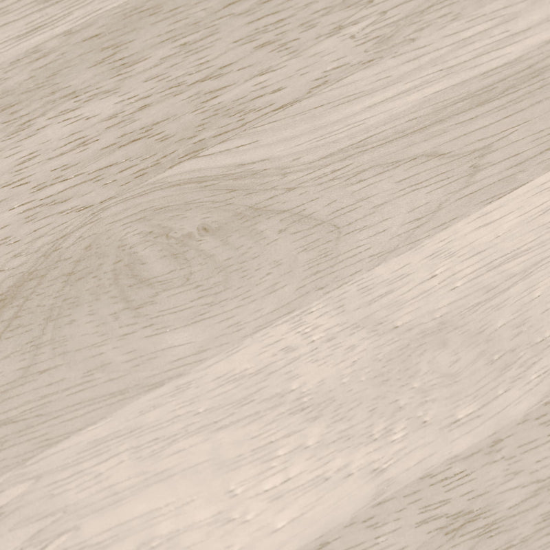 Close-up of a beige wood grain texture