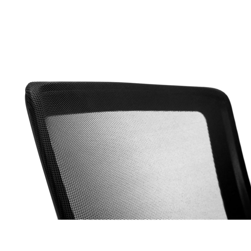 Close-up of a mesh screen on a white background