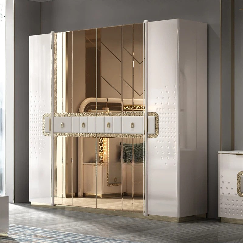 Modern Luxury Wooden Upholstered Bedroom Set – Custom Made Bedroom Furniture