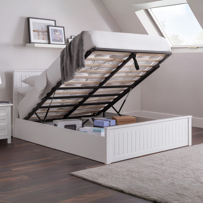 Maine Lift-Up Ottoman Storage Bed Frame