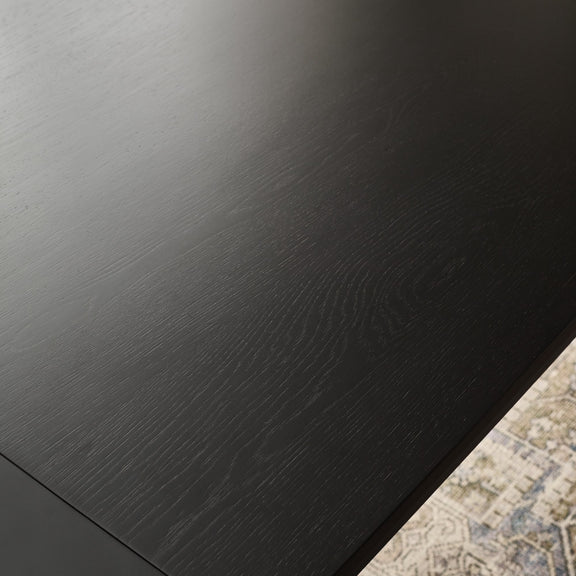 Close-up of a black surface with a textured pattern