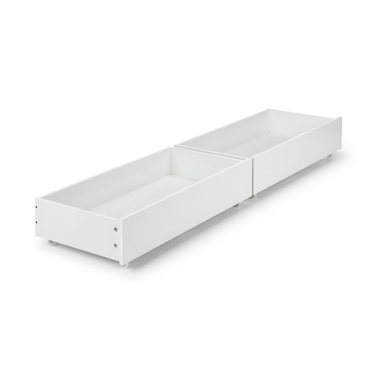 White drawer on a white background
