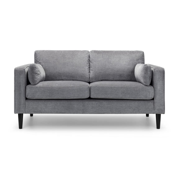 Gray sofa on a white background