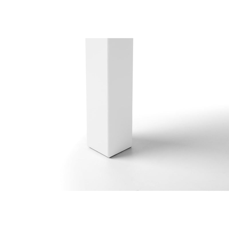 White rectangular box on a white background