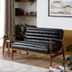 Marshall Faux Leather Sofa - Living Room Seating