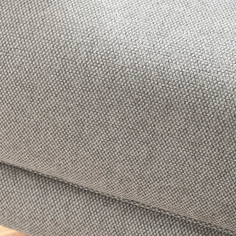 Close-up of gray fabric texture