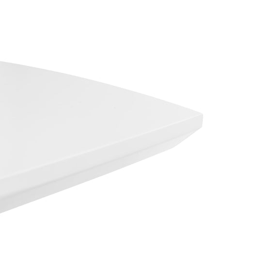 White pillow on a white background