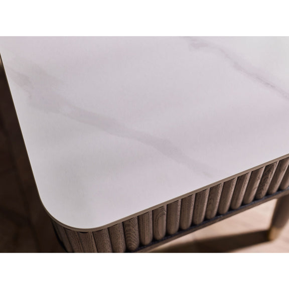 Close-up of a mattress with wooden slats on a white background