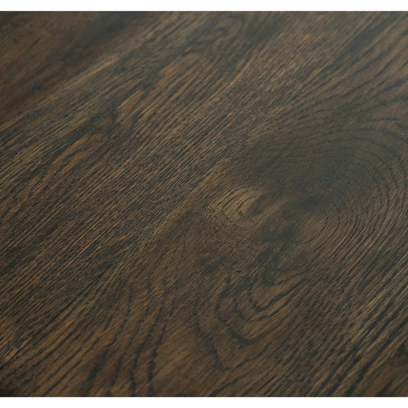 Close-up of dark wood texture