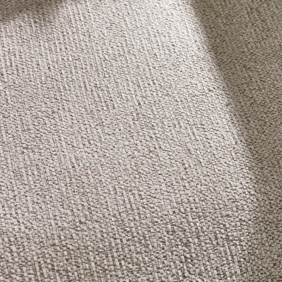 Close-up of textured gray fabric