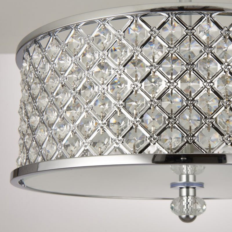 Hudson Ceiling Lamp - Chrome