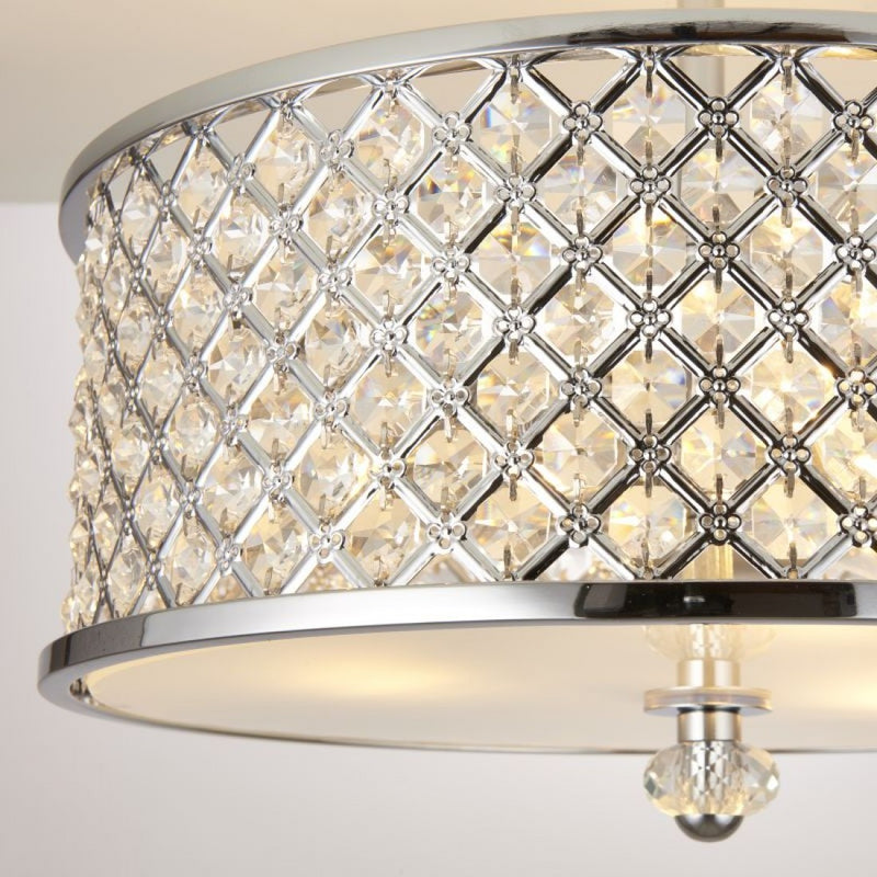 Hudson Ceiling Lamp - Chrome