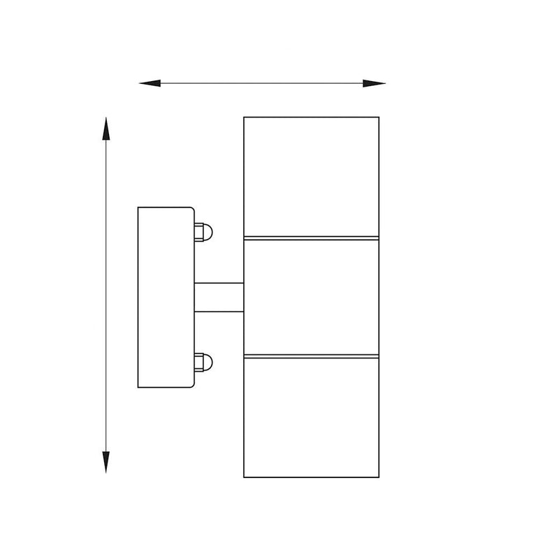 Canon 2 Wall Light