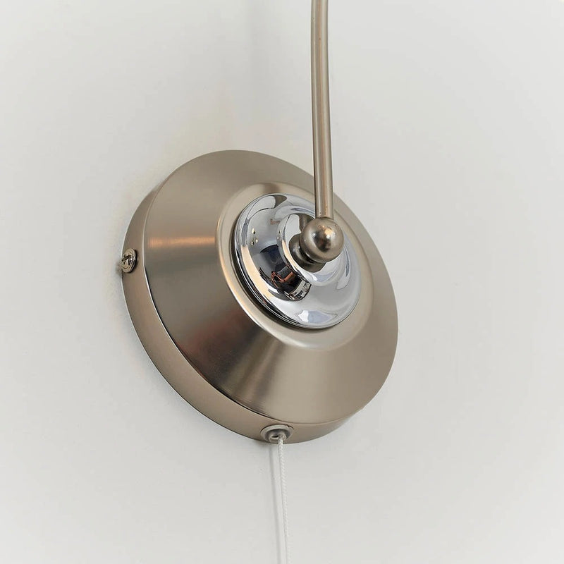 Petal Wall Light Satin Chrome