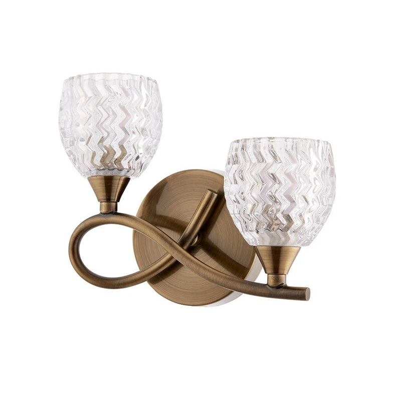 Boyer Wall Light Antique Brass LH