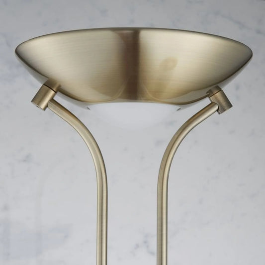 Rome Floor Lamp - Antique Brass