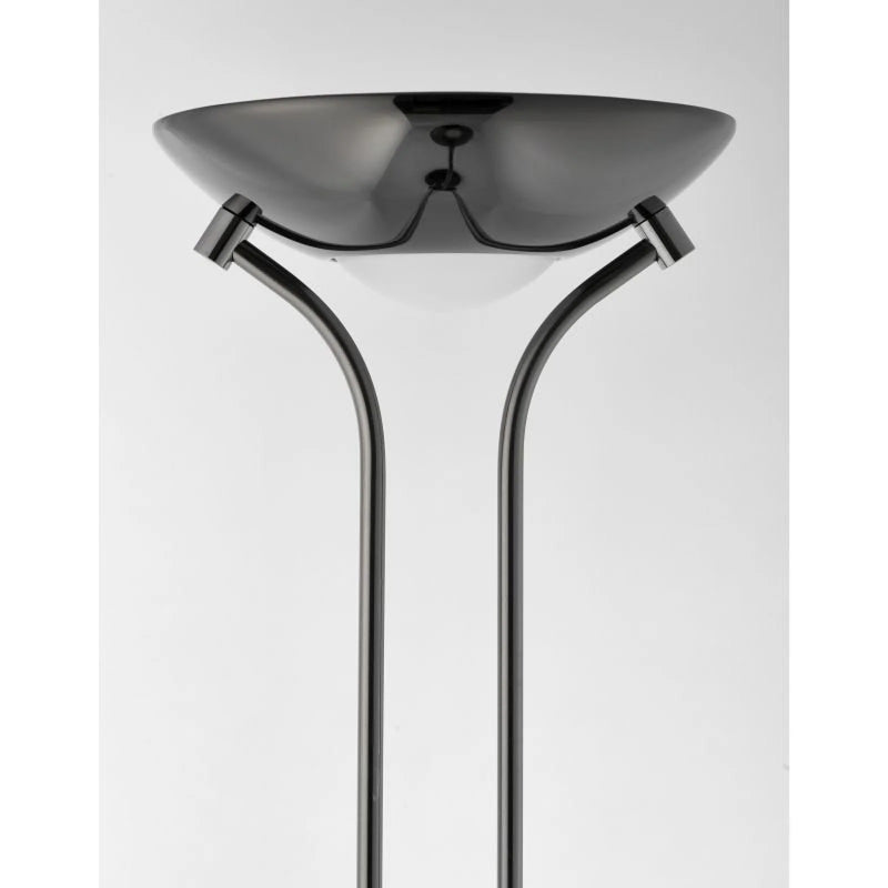 Rome Floor Lamp - Black Chrome