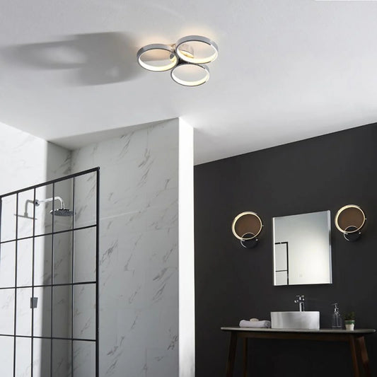 Radius Bathroom 3 Ceiling Light