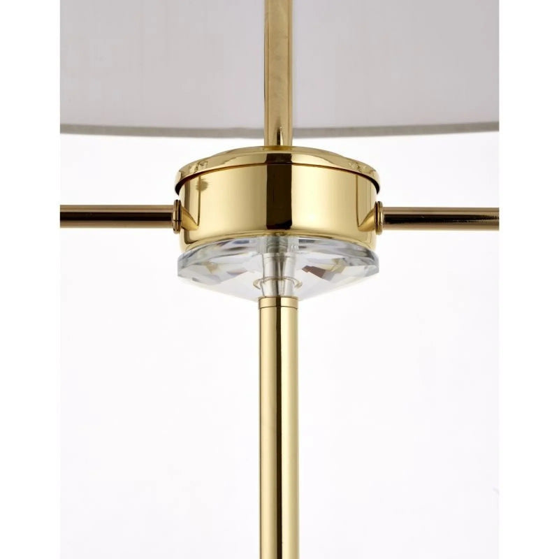 Nixon Floor Lamp - Brass